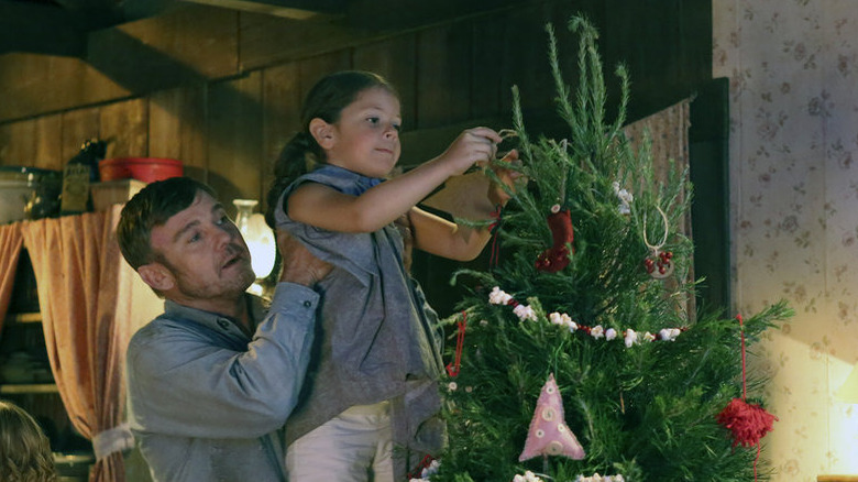 Ricky Schroeder lifts Hannah Georgen