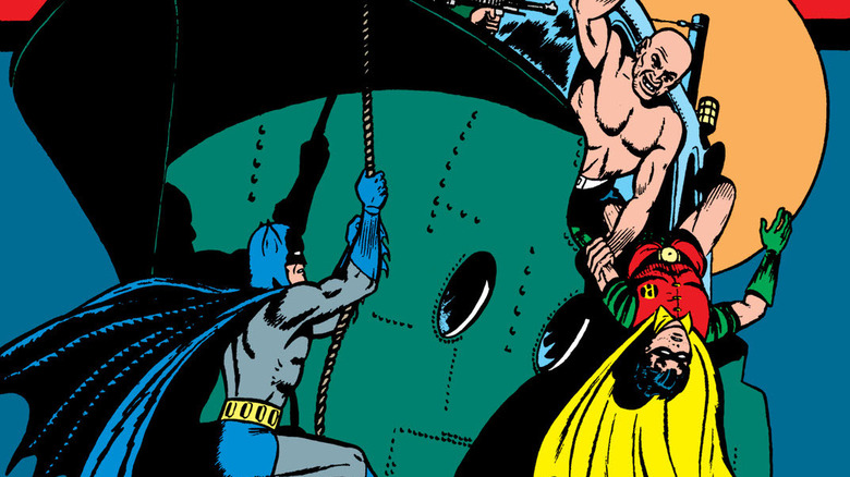 Batman tries to save Robin