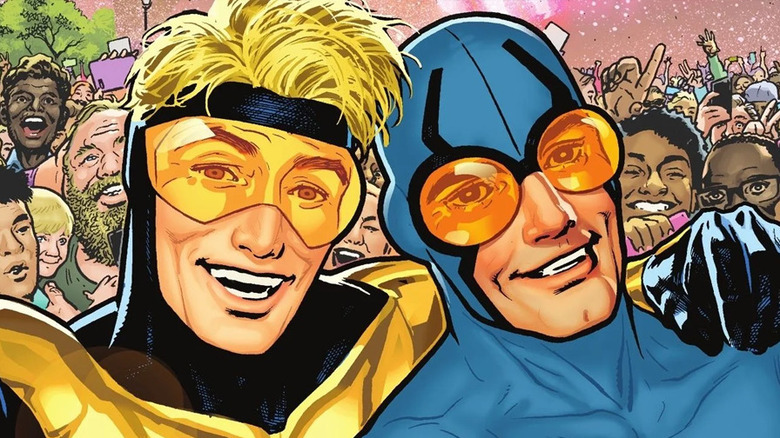 Booster & Beetle taking a selfie