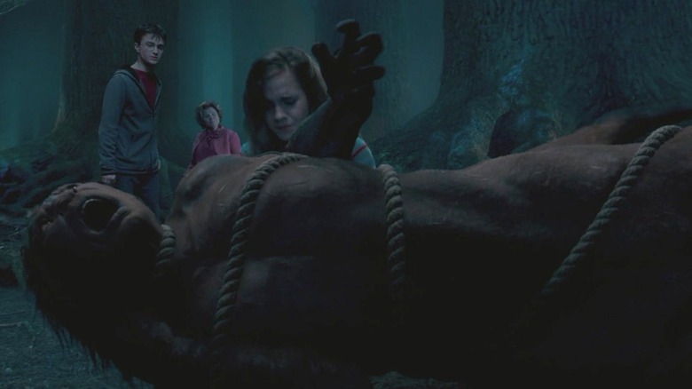 Hermione, Harry, Umbridge, Centaur, Incarcerous