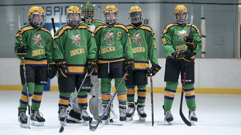 The Mighty Ducks hit the ice