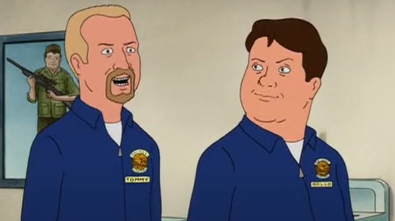 Animal control speaking in King of the Hill