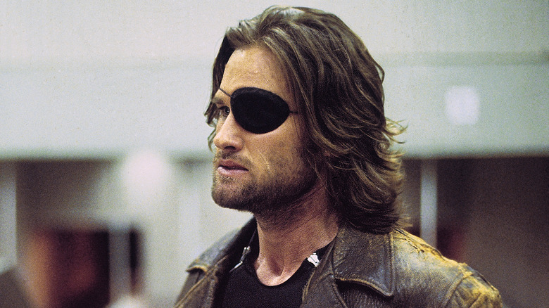 Snake Plissken sporting eyepatch