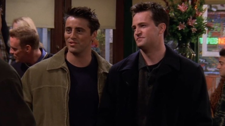 Joey and Chandler