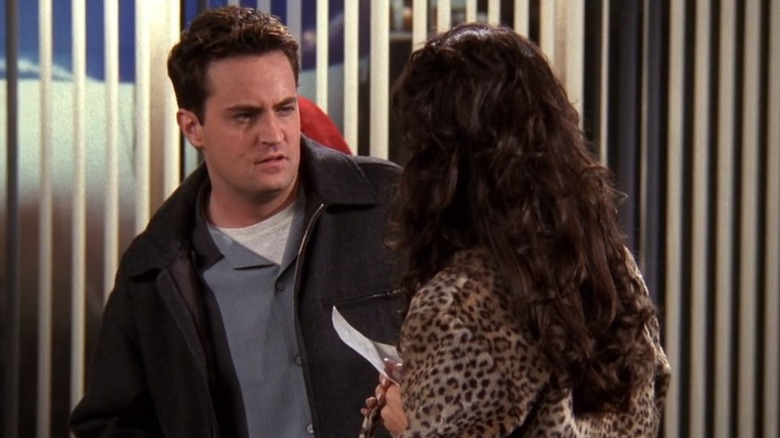 Chandler talking to Janice