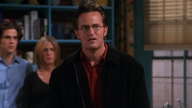 Chandler looking unsure