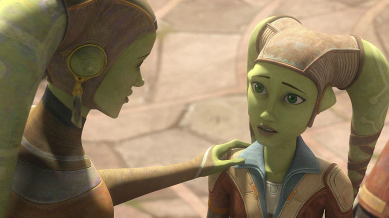 Hera talks to her mother