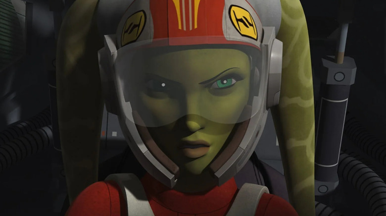 Hera flying for the Rebellion