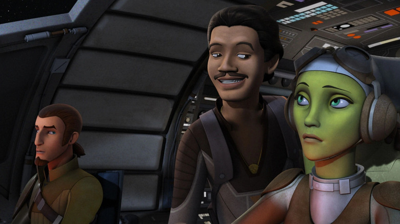 Lando tries to charm Hera
