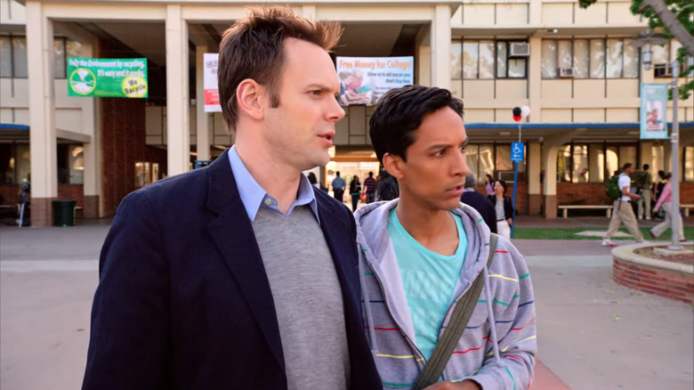 Jeff and Abed concerned