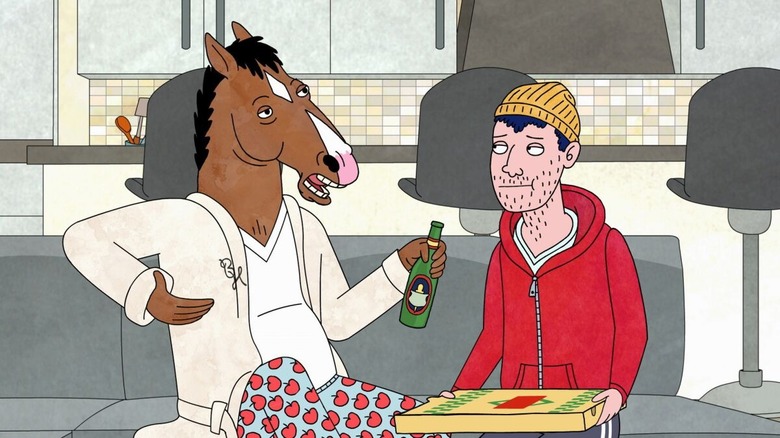 Bojack talking to Todd