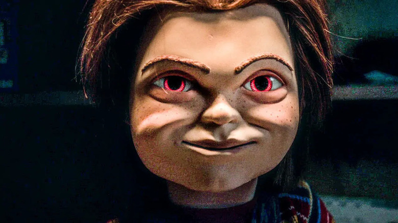 Chucky smiles