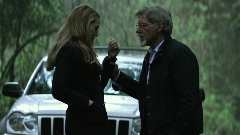 Adaline and William in a forest