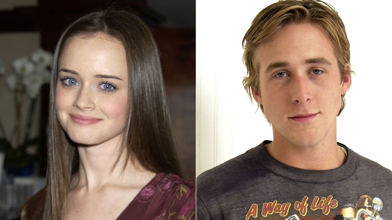 Alexis Bledel and Ryan Gosling side by side