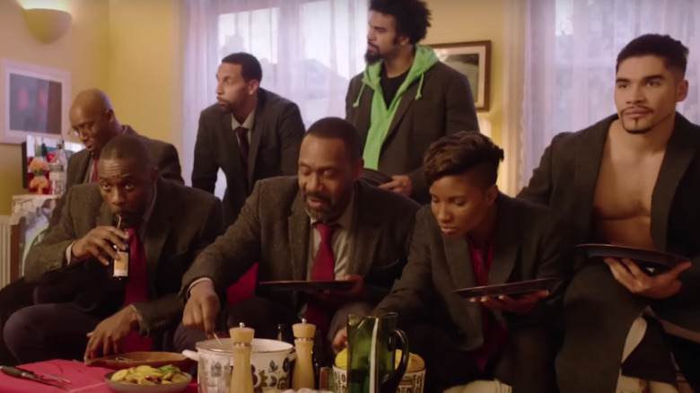 Idris Elba in charity comedy sketch