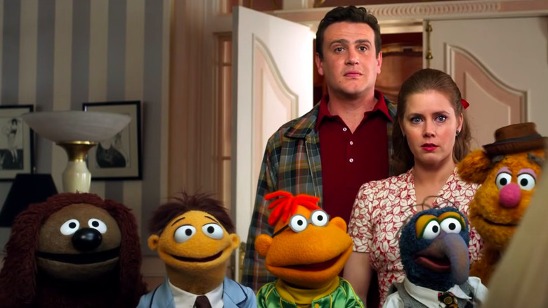 Gary and Mary with assorted Muppets