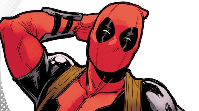 Deadpool posing