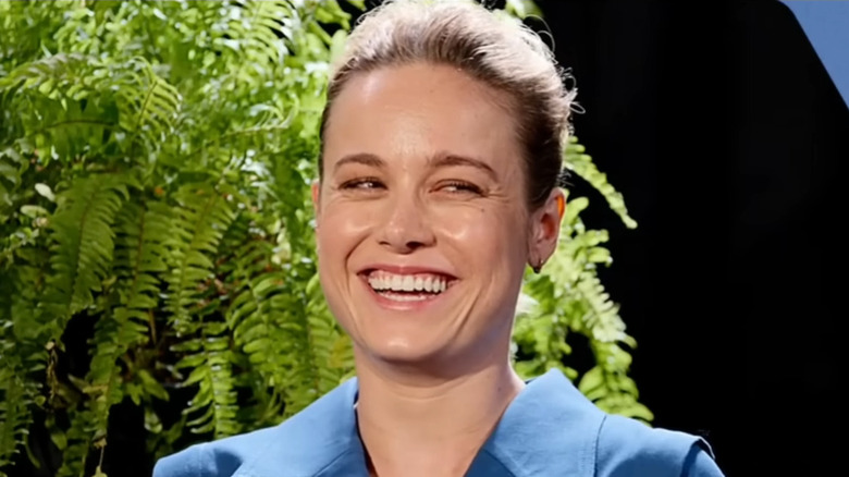 Brie Larson laughing