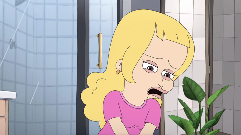 Lola (Nick Kroll) in pain on "Big Mouth"