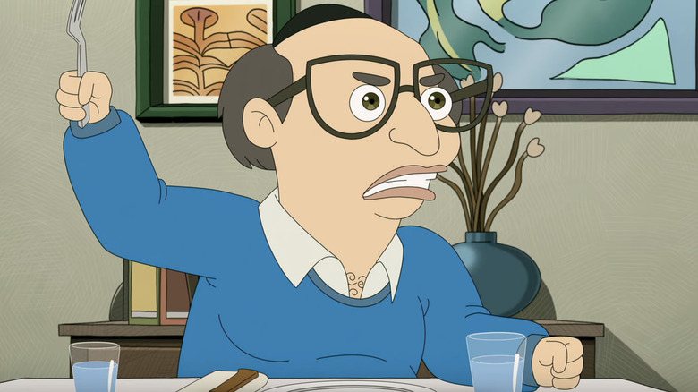 Marty (Richard Kind) is angry on "Big Mouth"