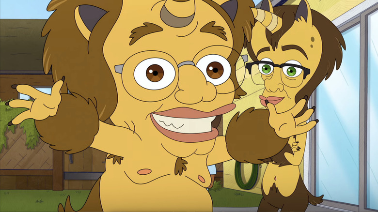 Gil (Gil Ozeri) and Barry (Mike Birbiglia) on "Big Mouth"