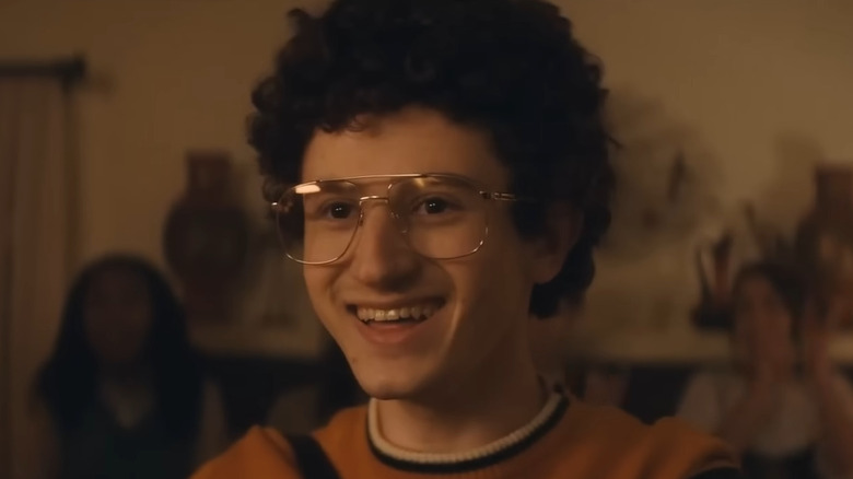 Teenage Weird Al smiling