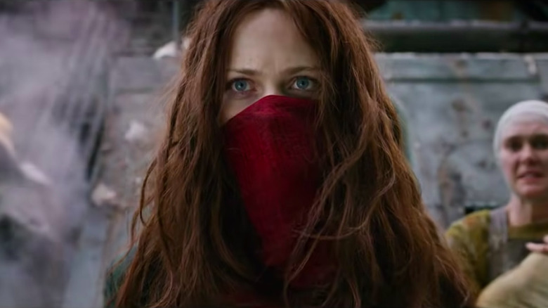 Hester Shaw looks determined in Mortal Engines