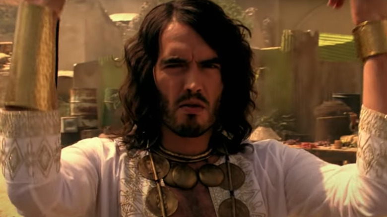 Russell Brand in warzone