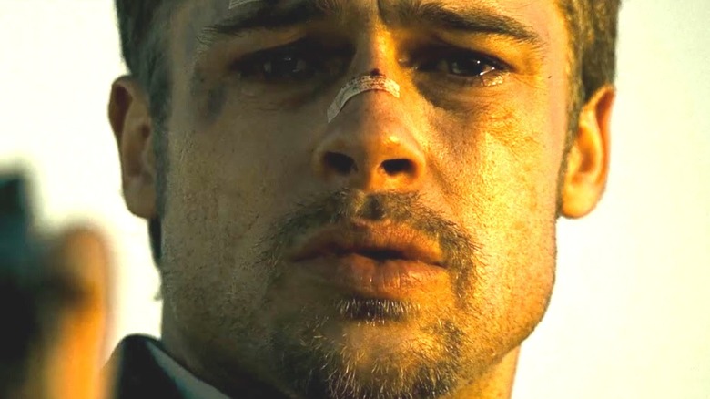 Brad Pitt in agony