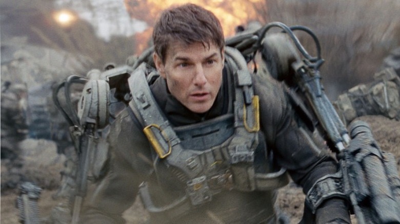 Tom Cruise in battle 