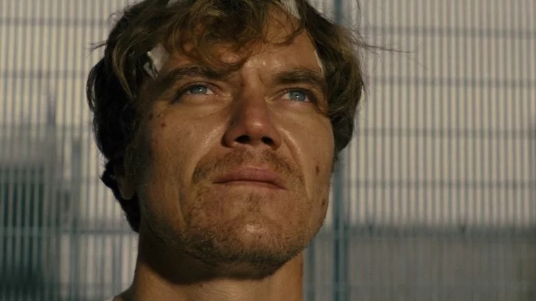 Michael Shannon gazes