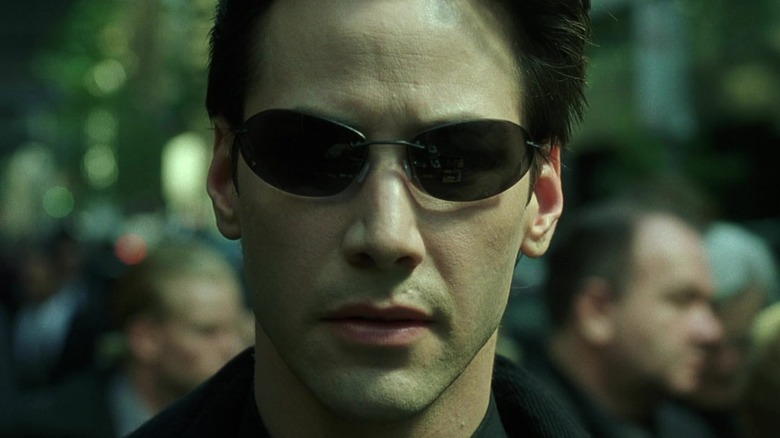 Keanu Reeves in shades