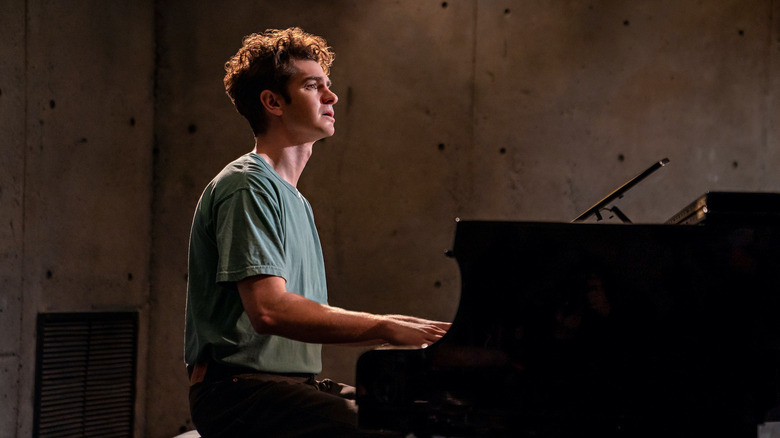 Jonathan playing the piano