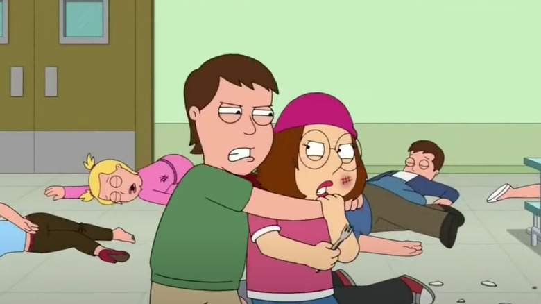 Meg Griffin's Freebird fight scene