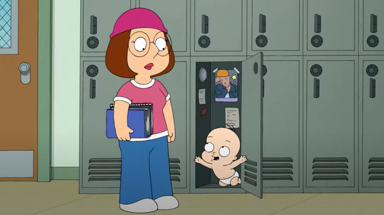 Meg Griffin and locker baby