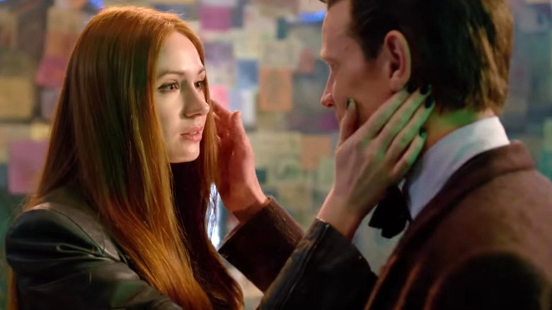 Amy Pond says goodbye to the Doctor