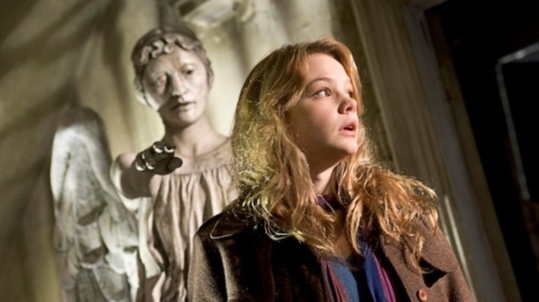 Sally Sparrow stalked by a weeping angel