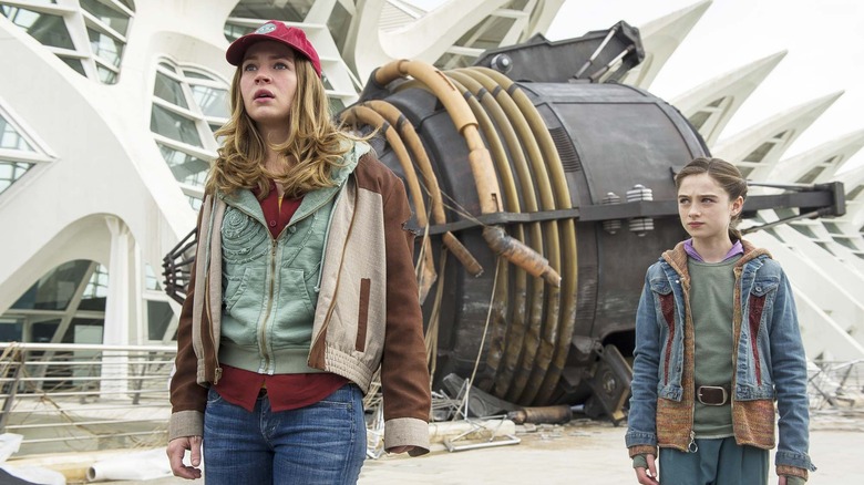 Casey leads her sister through tomorrowland