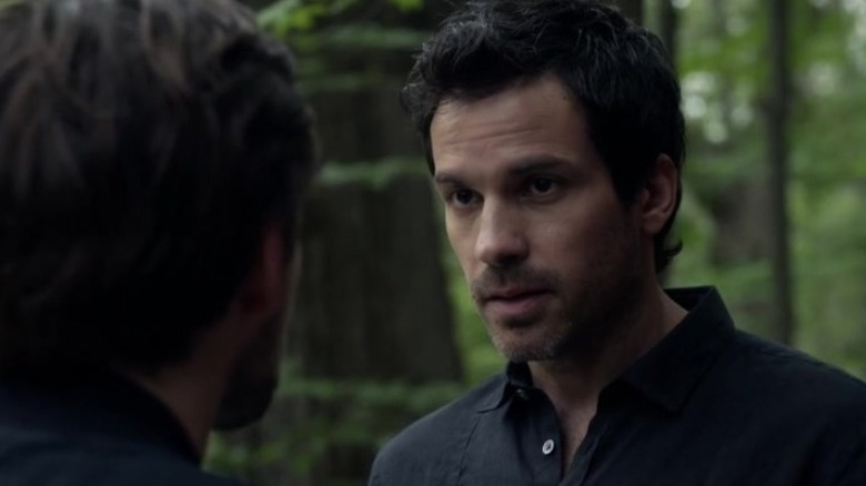 Salvation Santiago Cabrera looks left