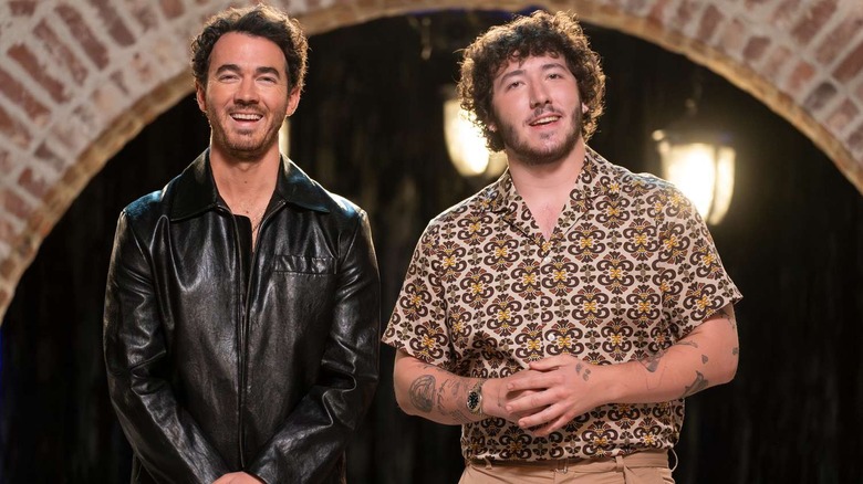 Kevin and Frankie Jonas hosting Claim to Fame