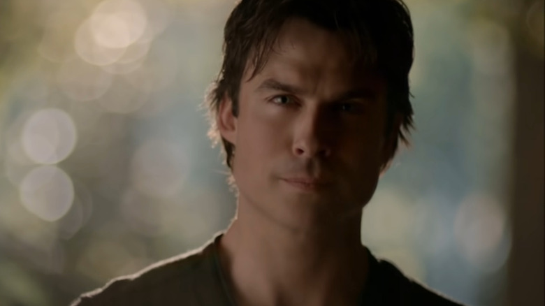 Damon stares