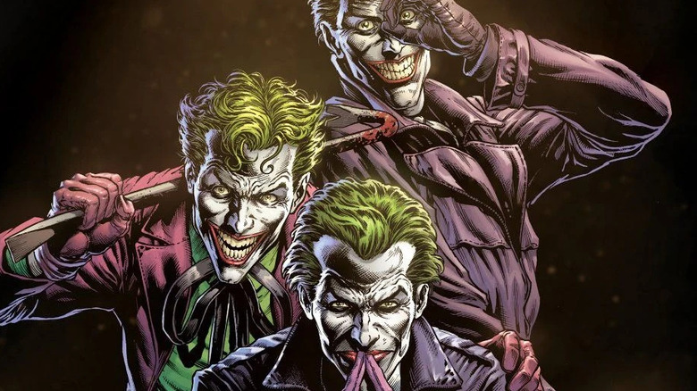 The three Jokers posing together
