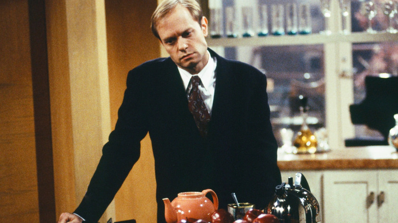 Frasier's Niles Crane looking cranky