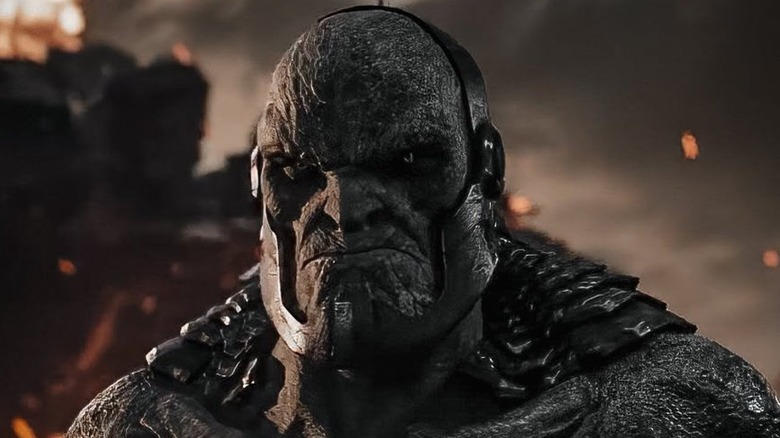 Darkseid scowls