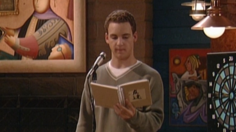 Cory reading Shawn's poem