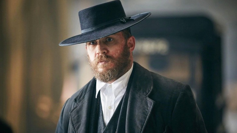 Alfie Solomons staring