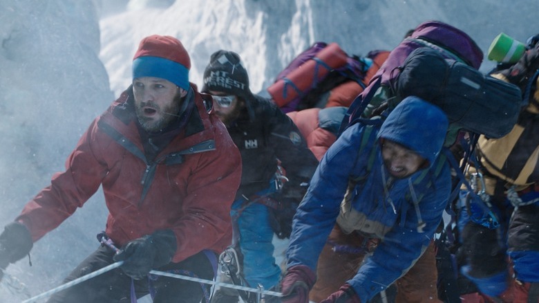 Rob and his expedition crew in Everest