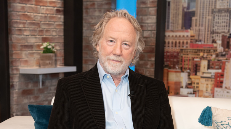 Timothy Busfield wearing corduroy blazer