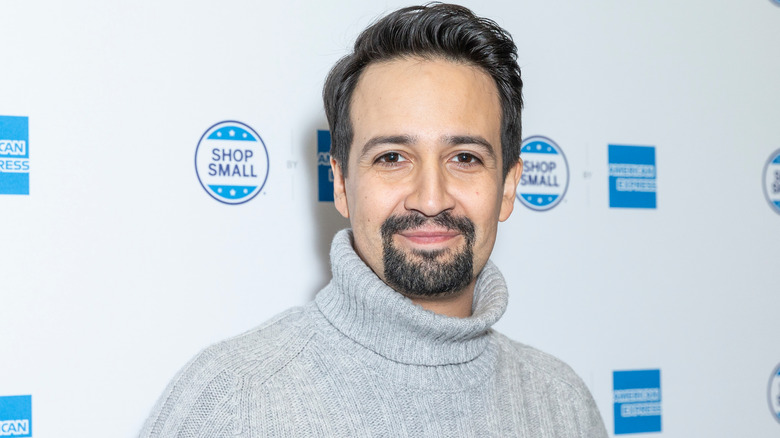 Lin-Manuel Miranda posing for a picture