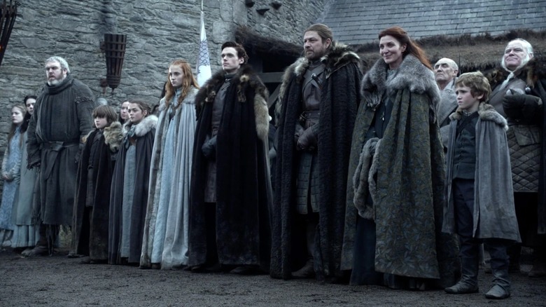 The Starks gathered